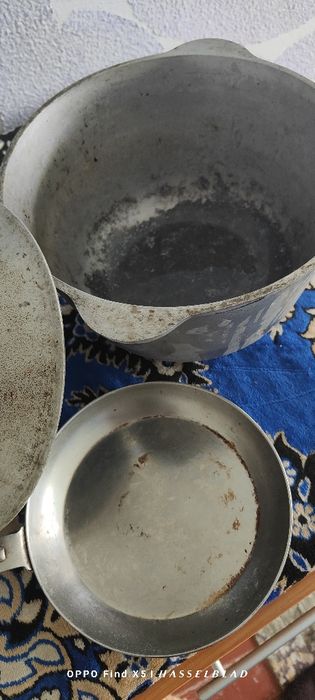Продам казанок дюраль.сковорода нержавейка.СРСР