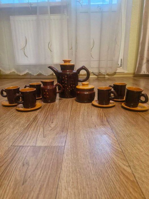 Сервиз кофейный  на 6 персон, керамика
