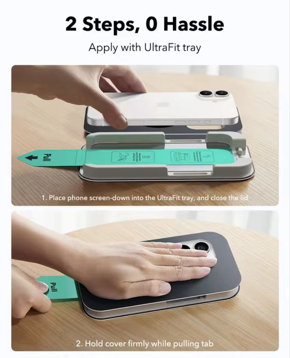 Vidro ESR temperado HD IPHONE 17 AIR (3pcs)