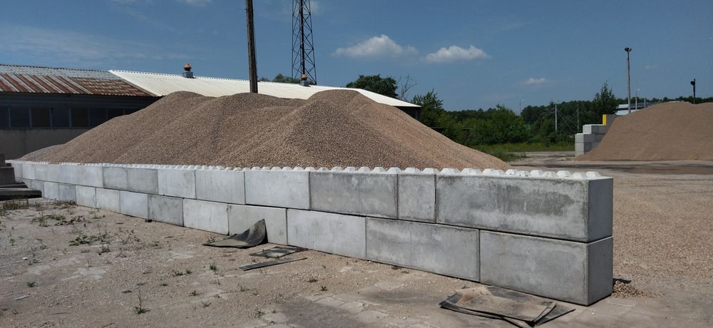 Mur oporowy, klocki Lego