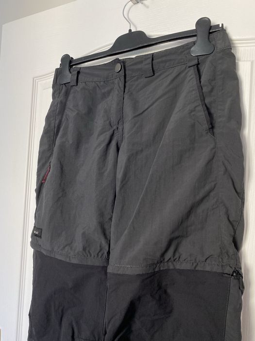 Spodnie trekkingowe, turystyczne 2w1 z odpinanymi nogawkami, Decathlon