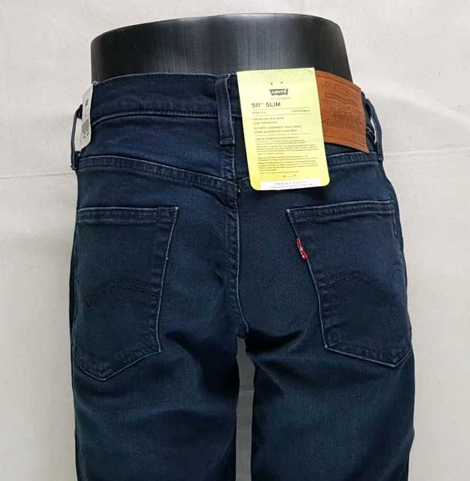 Męskie jeansy Levi's 511 -Slim Stretch Below nowe oryg. Levis -W32/L36