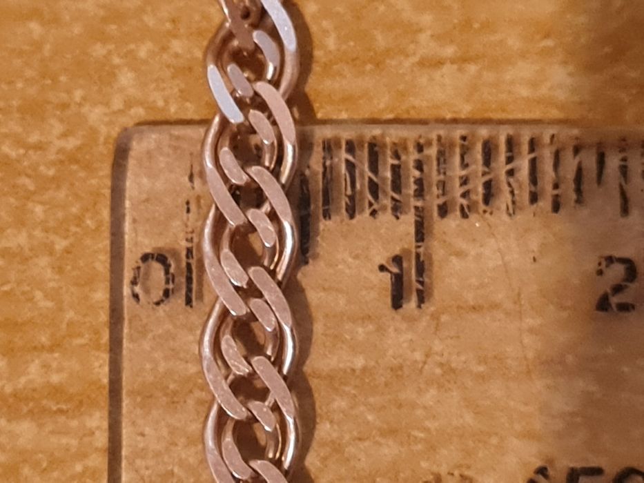 Złoty łańcuszek splot mona lisa od Lombardia Katowice