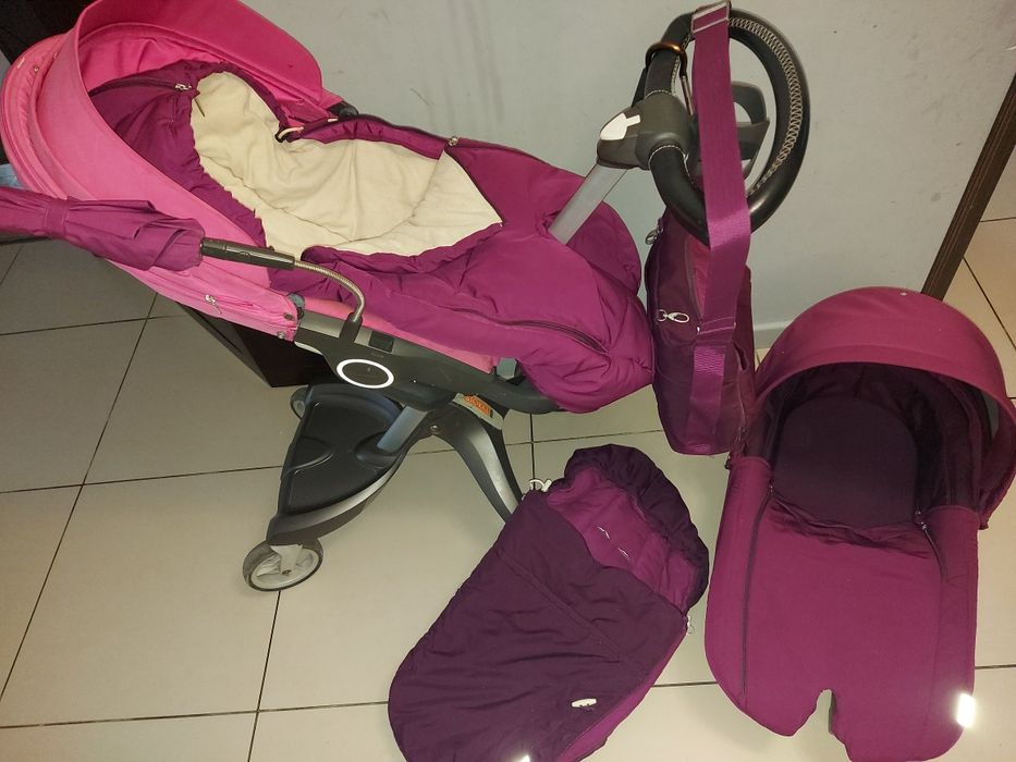 Stokke wózek  spacerowka i gondola