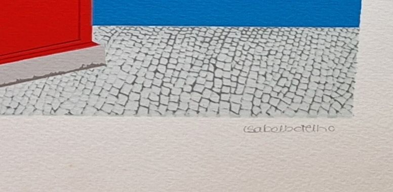 Serigrafia de Isabel Botelho