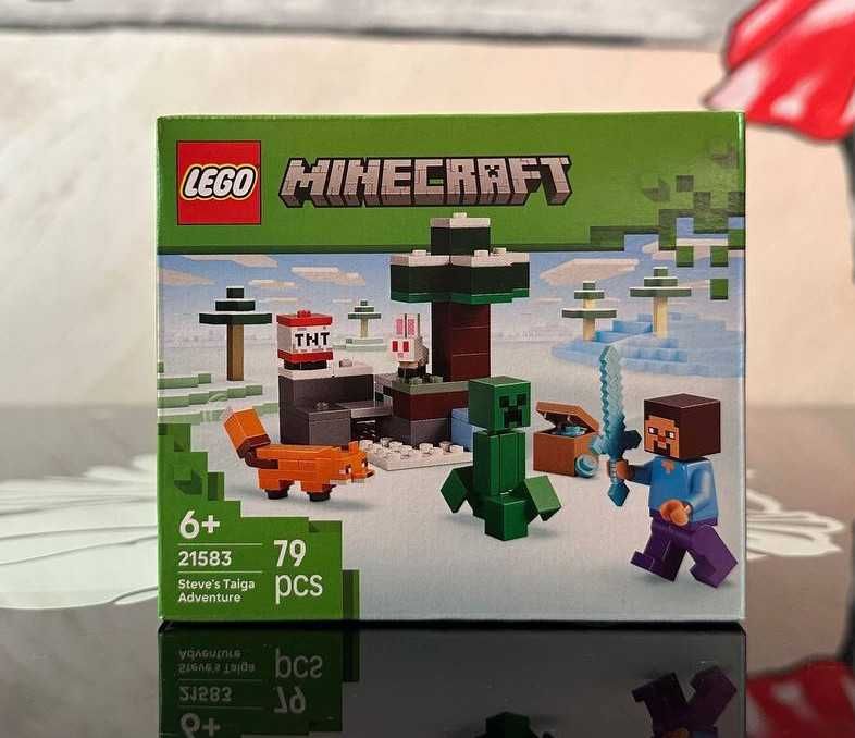 Конструктор LEGO Minecraft 21583/21584/21585/21586/21587/21588/21590