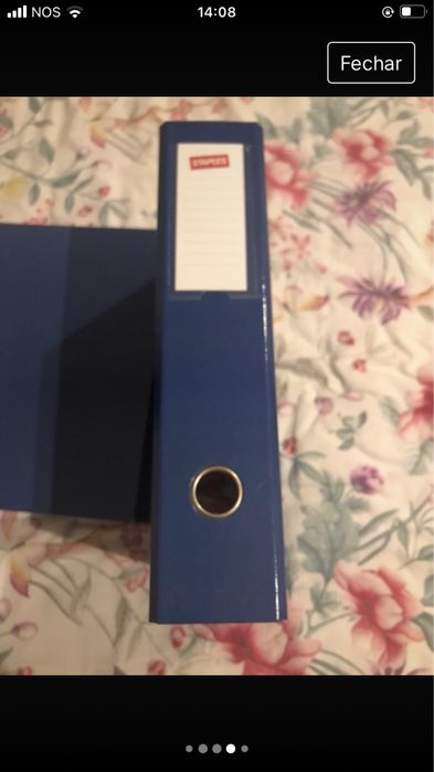 Dossier novo azul escuro Staples