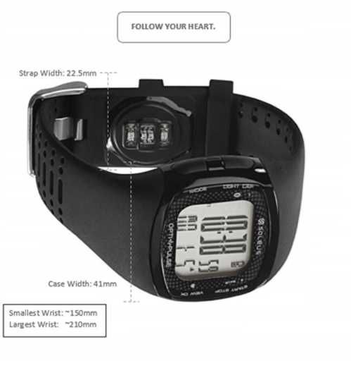 Zegarek SOLEUS FITNESS Pulse Rhythm BLE Heart Rate Monitor BT SH011