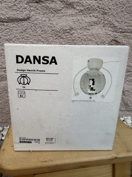 IKEA Dansa Kula dyskotekowa LED (102.195.74)