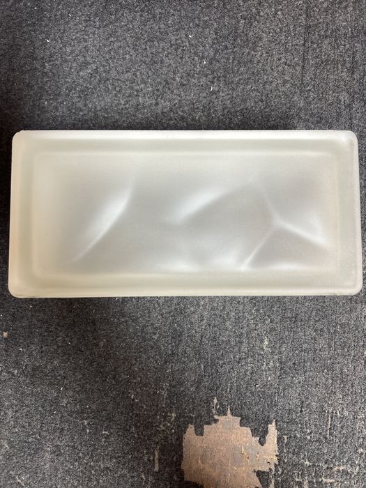 Meio Bloco/tijolo de vidro fosco 36 unidades