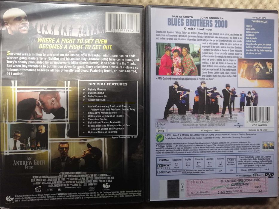 Blues brothers 2000 John Landis   Busted David bowie (VD)