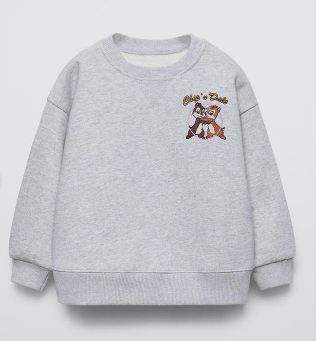 Світшот chip n dale disney Zara