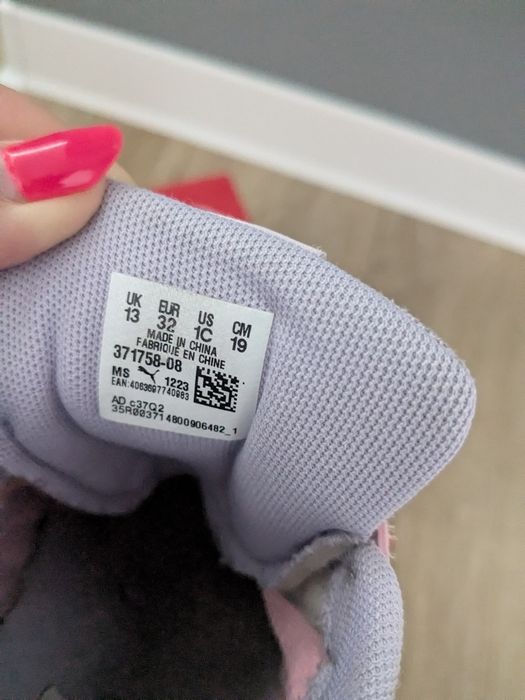 Buty Puma Courtflex v2 Mesh dziewczynka 32