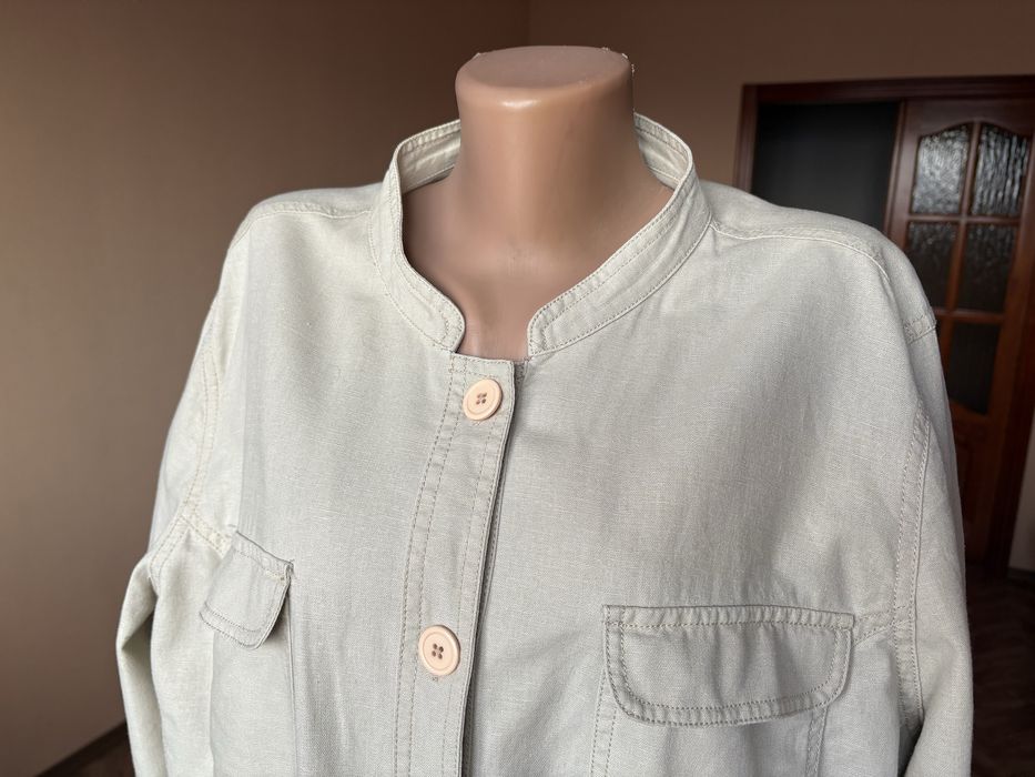 Лляний жакет, р.52