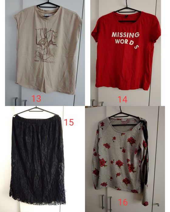 Paczka ubrań 20 szt