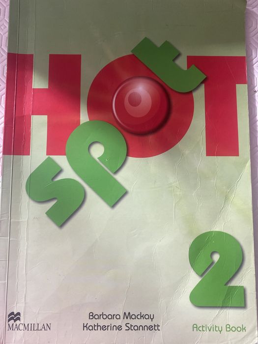 manual e livro de exercícios HOT SPOT 2 Cambridge.