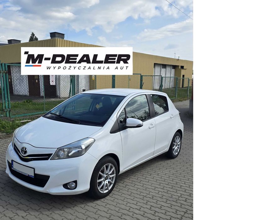Wypożyczalnia aut ! TOYOTA YARIS III 1.3 benzyna ! BEZ LIMITU KM !