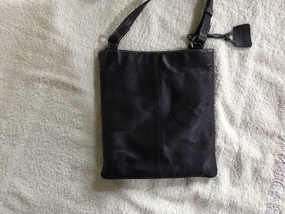 Подарок мужчине. Новая мужская кожаная сумка, Италия. 24/21 см