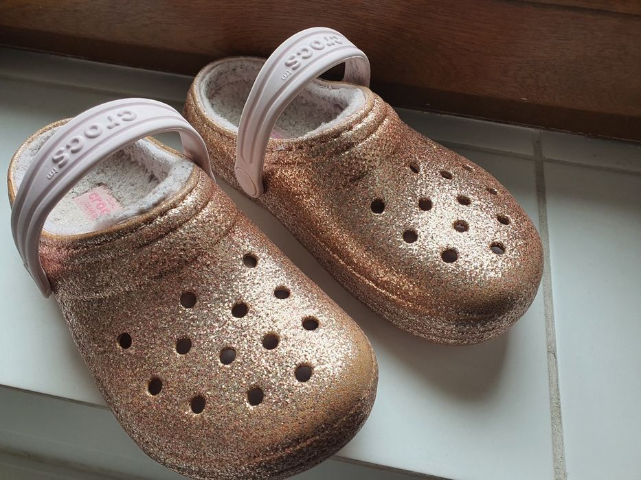 Crocs золоті 13 розмір