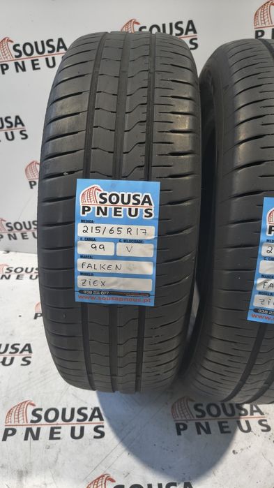 2 pneus semi novos 215-65R17 Falken - Oferta dos Portes