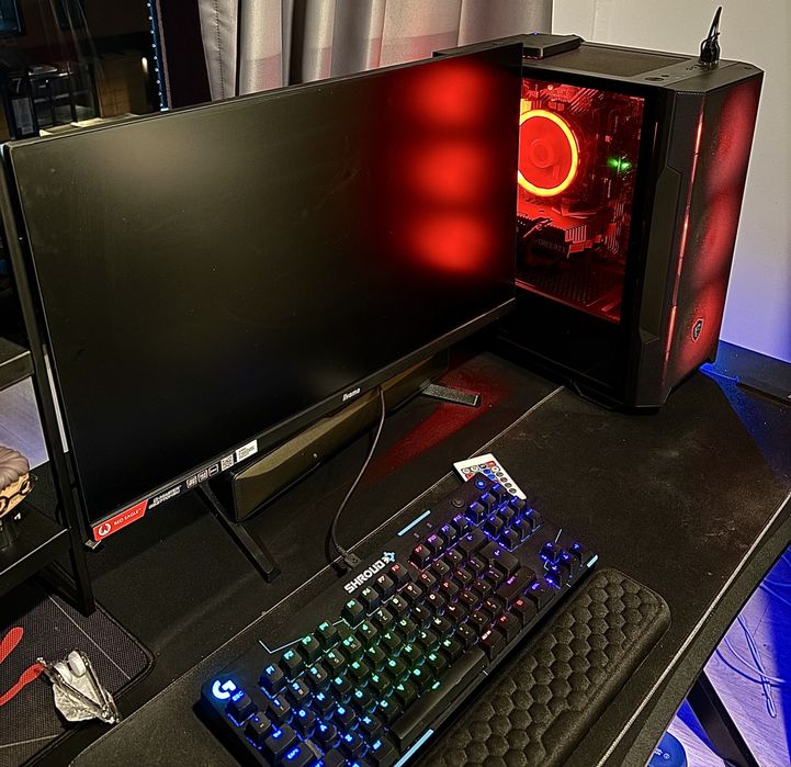 Komputer Gamingowy RTX2060 + I5-10400F, Monitor IIyama 165hz