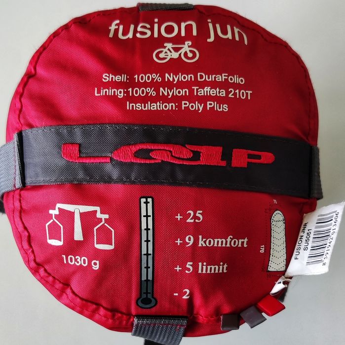 Śpiwór LOAP, Fusion - 1030g LEKKI, CIEPŁY - mumia