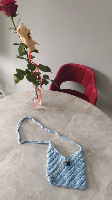 unikatowa torebka ręcznie robiona