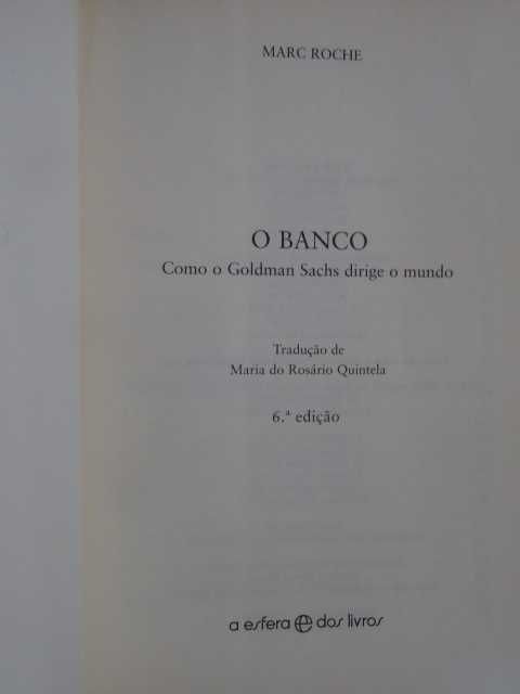 O Banco de Marc Roche