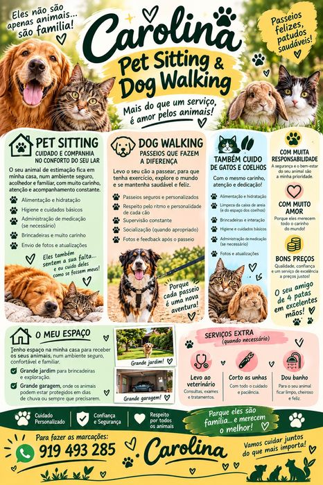 Tudo para cães, gatos e coelhos