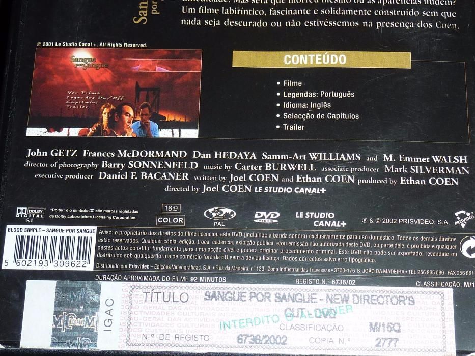 filmes em Dvd