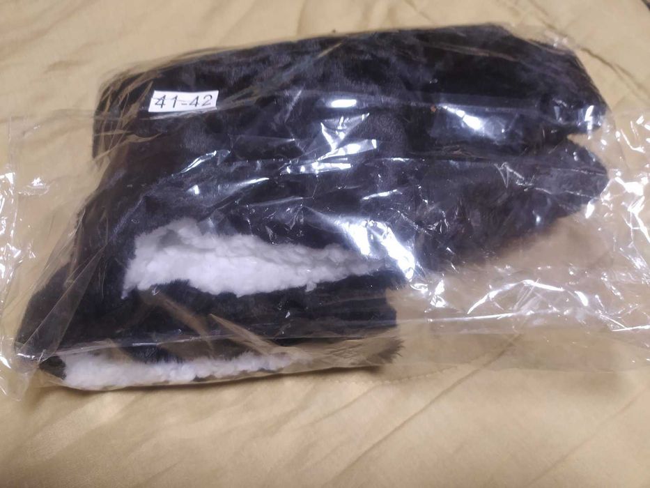 Тёплые тапки (чуни)