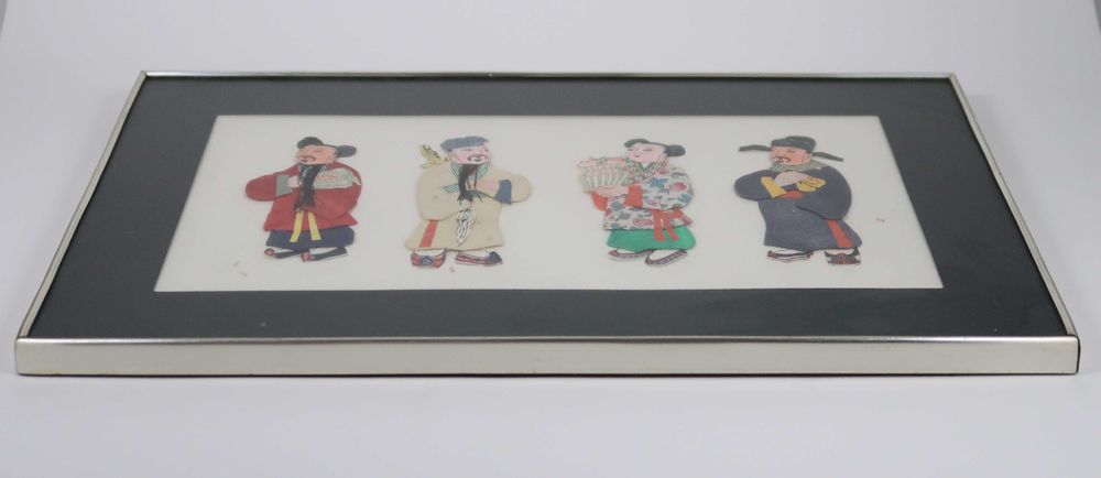 Moldura com 4 imortais - China