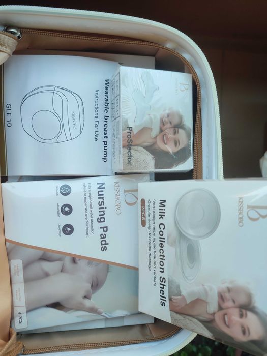 Bomba tira-leite portátil da marca Kissbobo