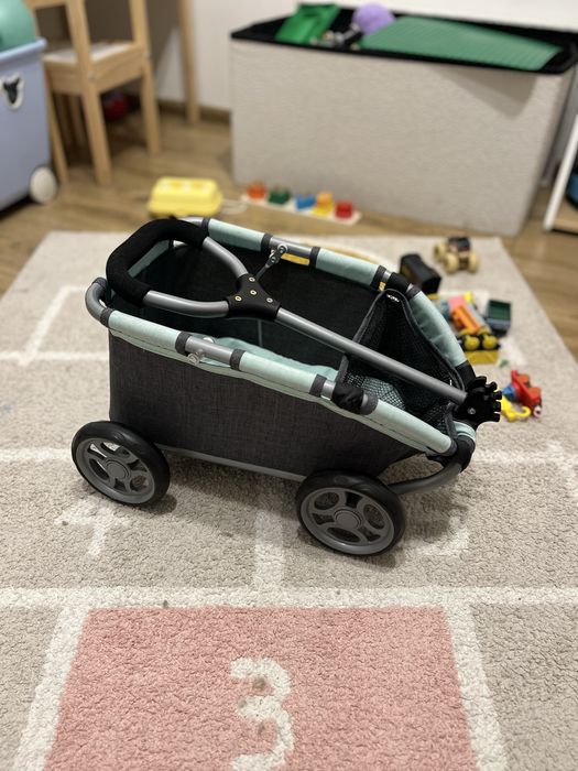 Bayer Chic 2000 Skipper Wózek dla lalek, szary/miętowy