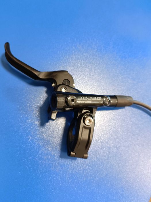 Тормоз гидравлический Shimano Deore M6100 передний/Адаптеры