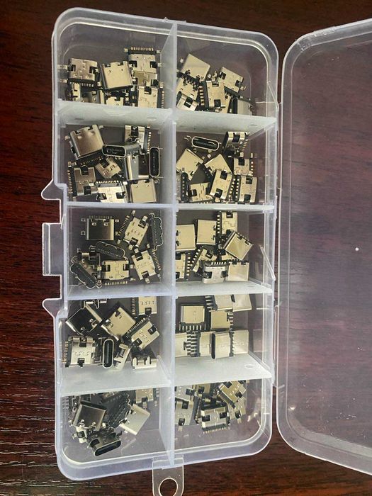 USB роз'єми для техніки (тел.планшетів), TYPE-C для зарядки через usb