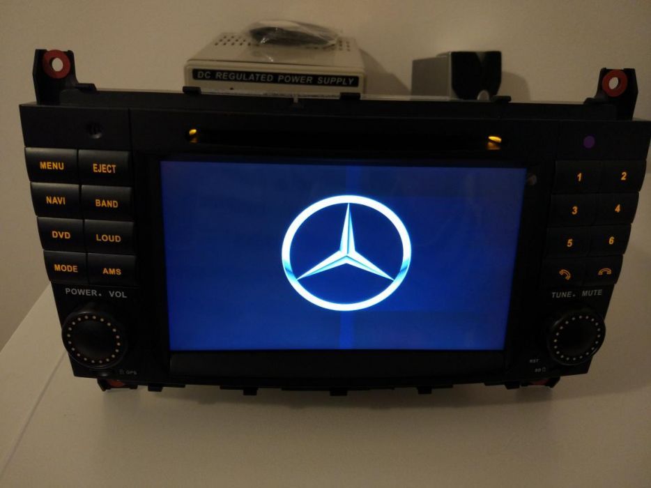 Rádios novos w203 w463 W209 c/clk/amg/clc gps dvd Bluetooth