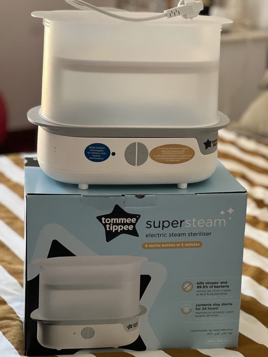 Esterilizador de vapor eléctrico avançado Tommee Tippee