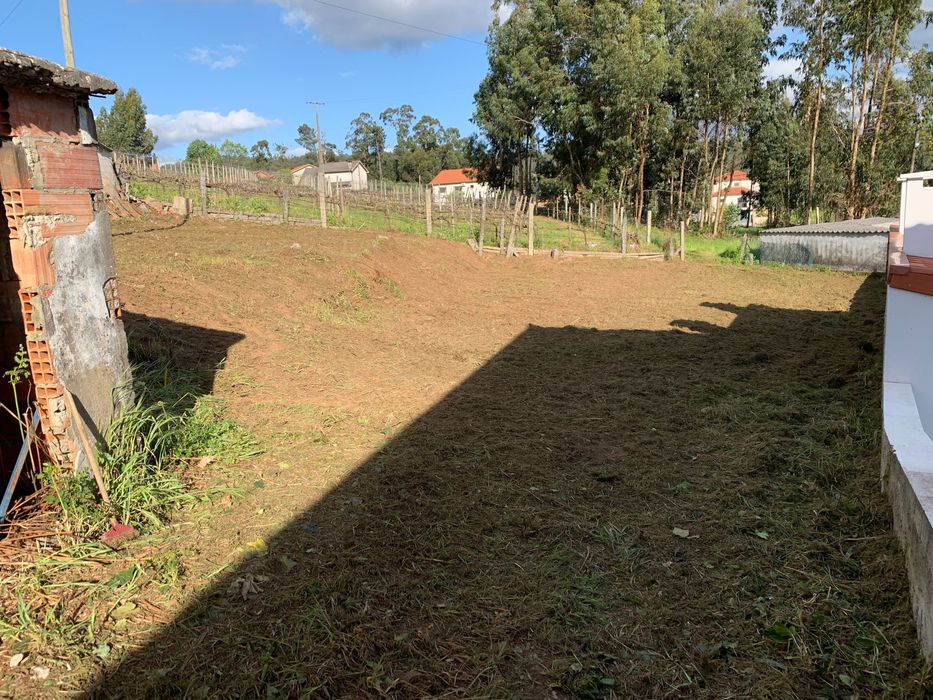 Terreno com casa em ruína.