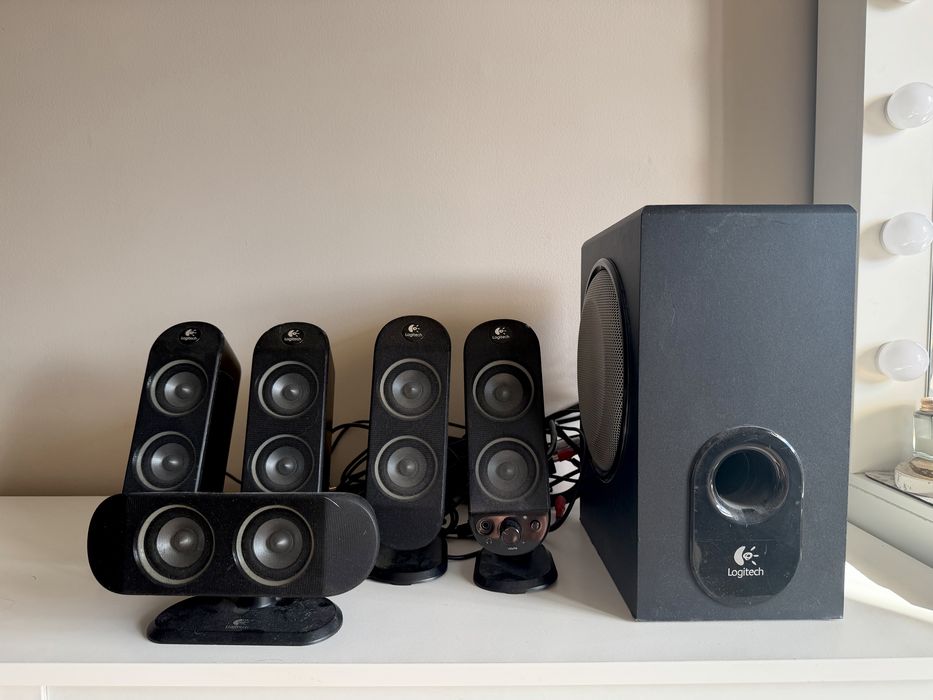 Logitech X-530 5.1 – zestaw głośników komputerowych + subwoofer