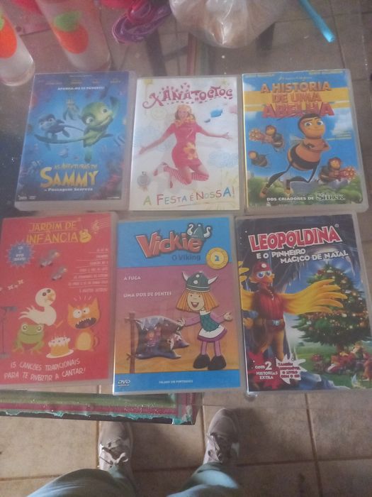 Dvd de varios desenhos