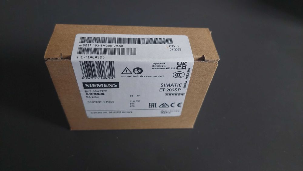 SIMATIC ET 200SP, Bus Adapter 2xLC, PROFINET - 6ES7193-6AG00-0AA0