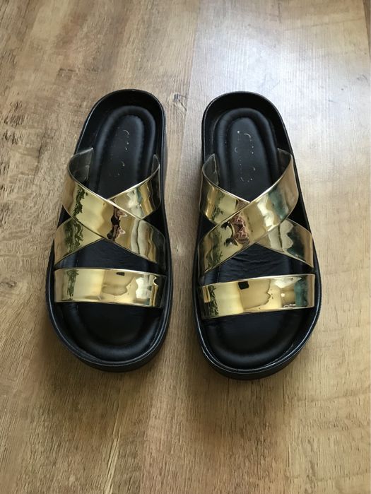 Сабо, золото, 37 размер