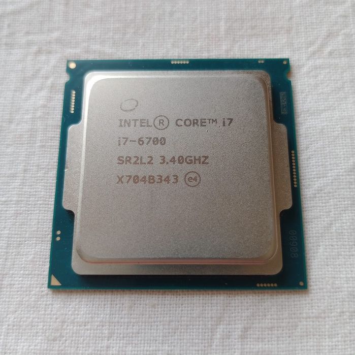 Procesor Intel Core i7-6700 (8M Cache, up to 4.00 GHz) 4 x 3,4 GHz gen. 6