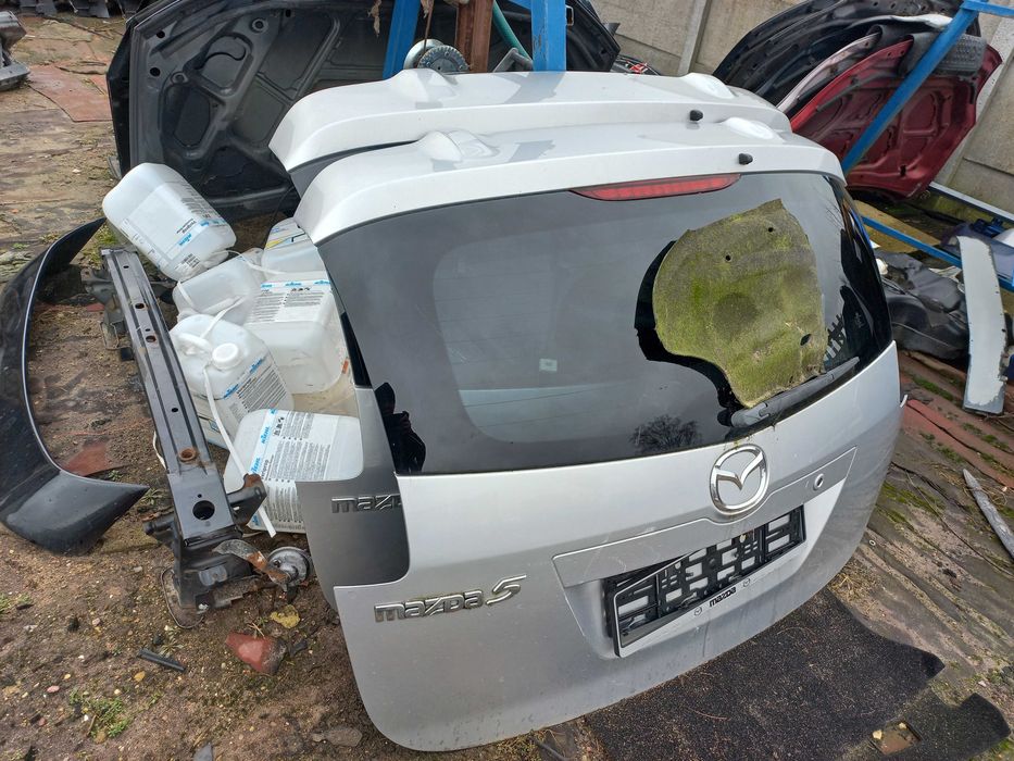 Mazda 5 klapa tyl srebra zlota czerwone