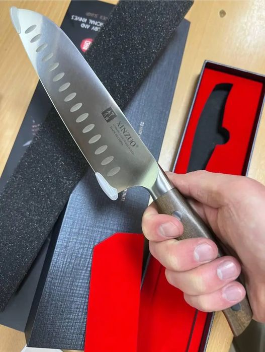 Профессиональный Кухонный Нож XINZUO Сантоку