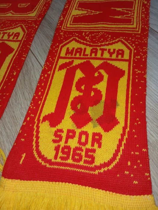 Szalik Malatyaspor Kulubu - Turcja, szal piłkarski, kibic, Malatya