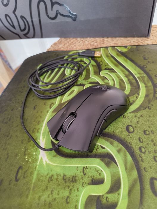 Razer BlackWidow Ultimate Classic + DeathAdder Classic + acessórios