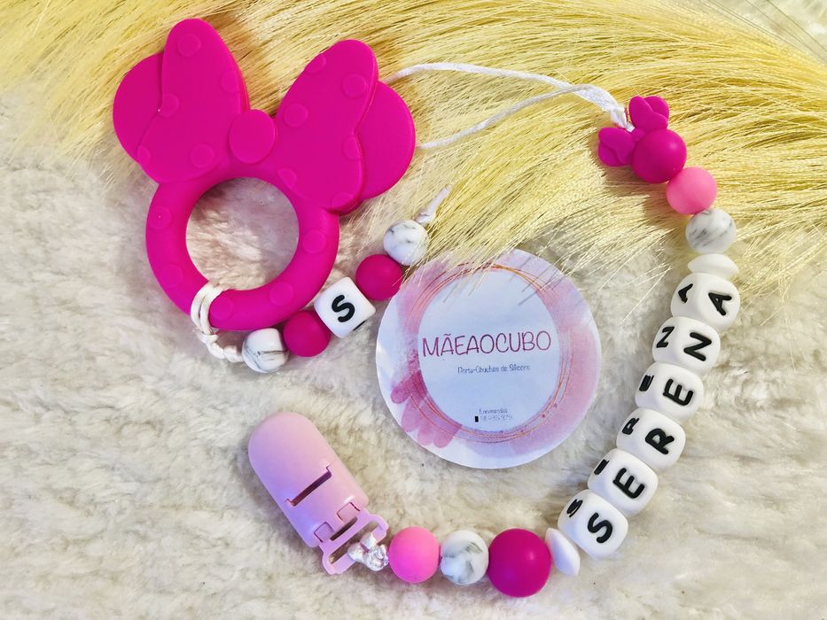 Prendedores de Silicone com Mordedor