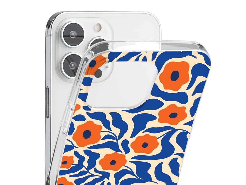Capa flores laranja Matisse para Xiaomi Redmi Note 14 Pro 4G / 5G